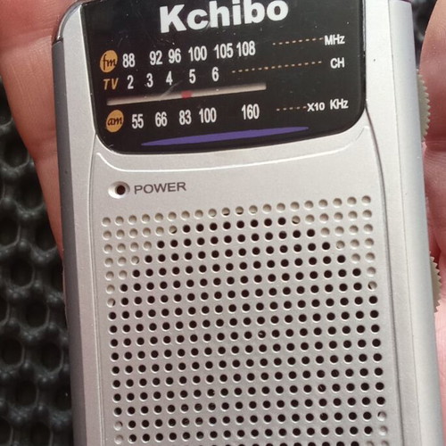 Μίνι ραδιόφωνο Kchibo KK-68 μεταχειρισμένο, αναλογικό AM/FM/TV 3BAND