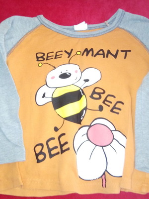 Pajama used for 4-year-old girl