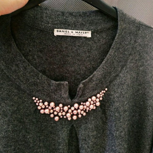 Daniel & Mayer knitted thin sweater gray like new size L