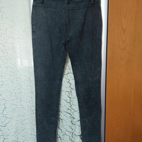Skinny pants leggings used, gray, size M