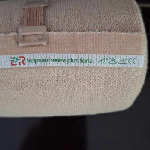 Elastic Compression Bandage 10cm x 4m new, Velpeau veine plus forte