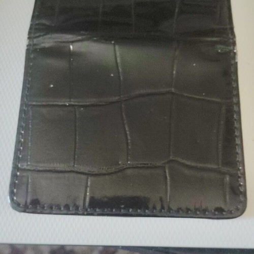 Wallets for cards like new, set of 2, black