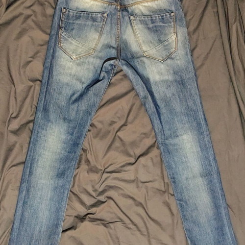 Edward Jeans denim pants size 28 S like new, blue