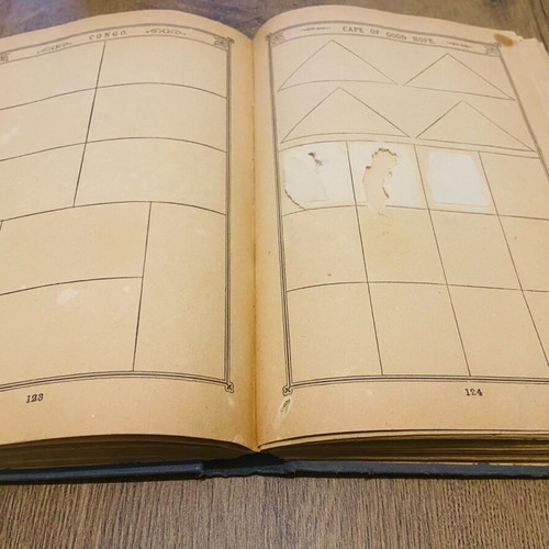 Lincoln stamp album used, 10th edition, circa 1910