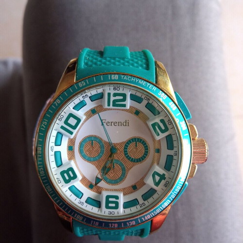 Ferendi wristwatch like new, green