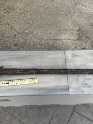 Borneo flute used, 80 centimeters long