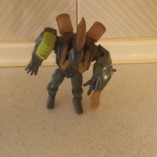 Max Steel Spider Claw Toxzon action figure used, Mattel 2012