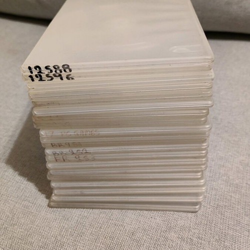 Slim DVD cases used, pack of 128 pieces