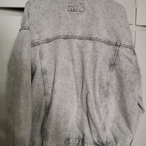 Jean jacket unisex new, gray Bershka