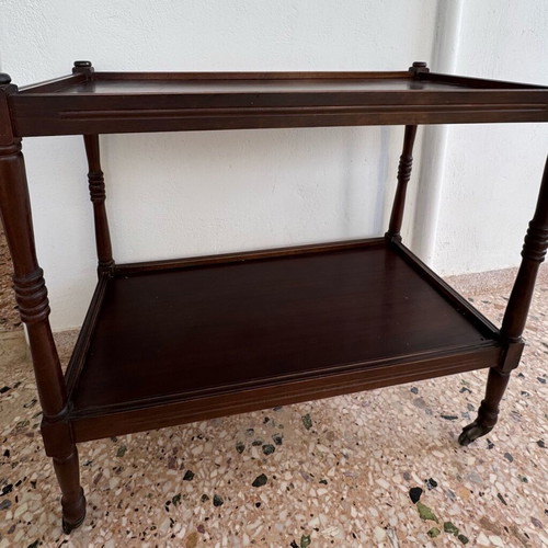 Serving trolley table like new, solid wood