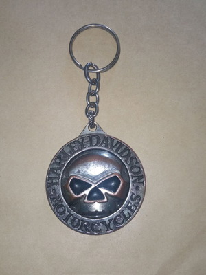 Harley Davidson Willie G Skull keychain used
