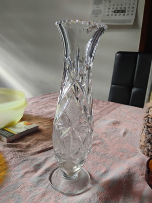 Crystal vase