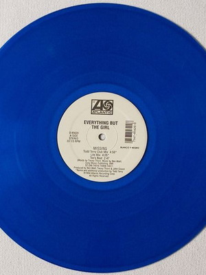 Everything But The Girl Missing blue transparent vinyl new, electronic