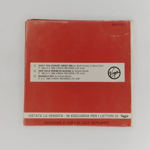 Simple Minds - The Very Best [Promo] (3" Mini CD Single, 1990)