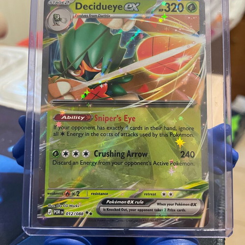 Pokemon Decidueye EX POR 012/088 like new