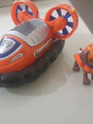 Paw Patrol Zuma Hovercraft όχημα με φιγούρα σαν καινούργιο