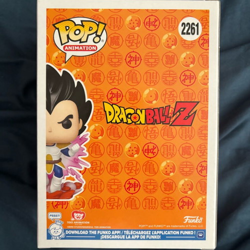 Funko Pop Vegeta (Galick Gun) 2261 Special Edition new, glows in the dark