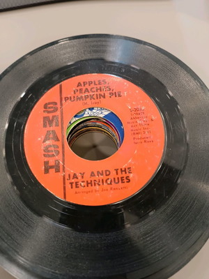 45 rpm винилов запис Jay and the Techniques употребяван, R&B / Soul