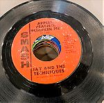  45 rpm δίσκος βινυλίου Jay and the techniques apples peaches pumkin pie , stronger than dirt