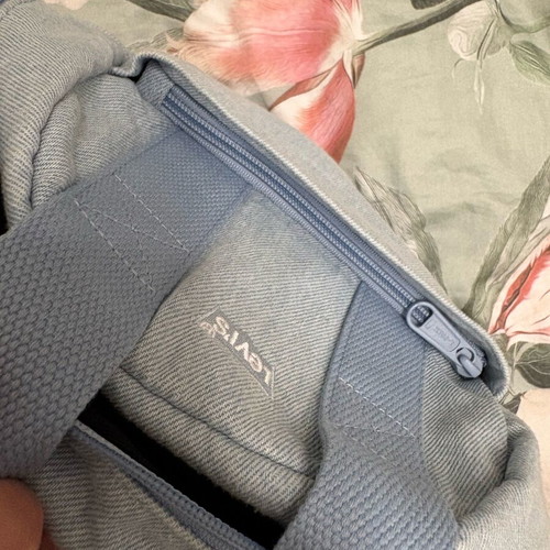 Levi's denim backpack new, blue