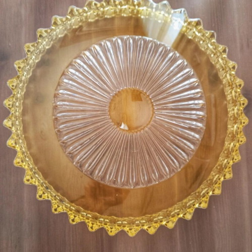 Vintage serving platter like new for sweets and fruits