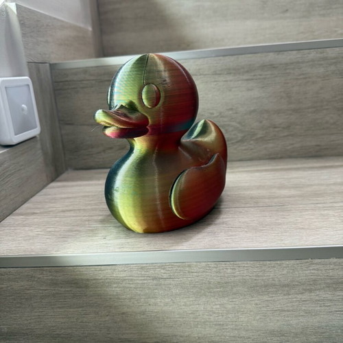 3D Printed Duck New, Color Changing Gradient Effect