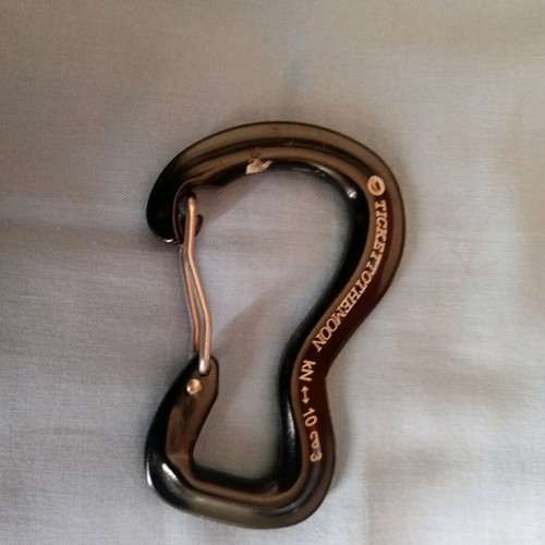 Metal carabiner hook Ticket to the Moon model KN 10 like new