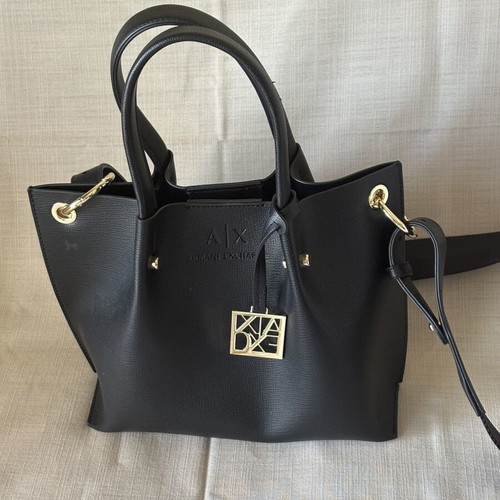 Armani Exchange black crossbody bag new