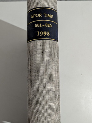 Spor Time Τόμος 501-520 1995 σαν καινούργιος αθλητικές εφημερίδες