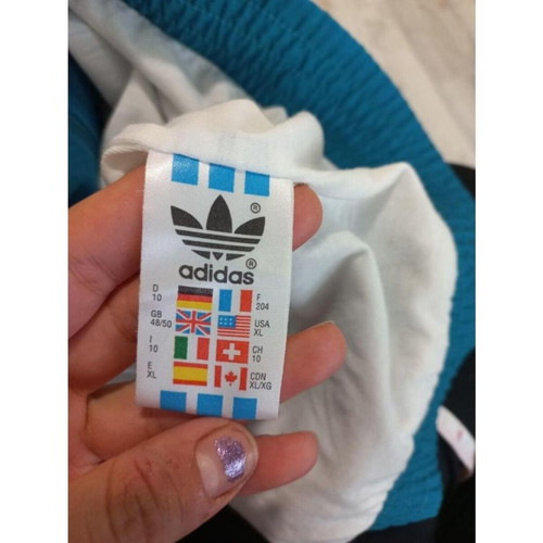 Adidas Colourblock Track Jacket XL used, vintage 80s/90s