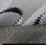  Μαύρο δερμάτινο  backpack Guess