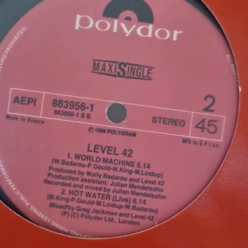 Polydor vinyl maxi single used