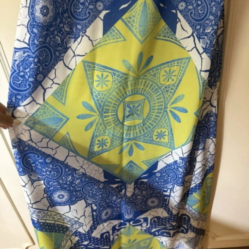 Peace And Chaos maxi dress used, printed, size Medium