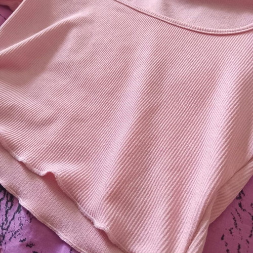 Shein Light and Dark Pink 2-Piece Pajama Set like new