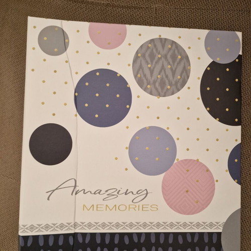 Walther Amazing Memories photo album for 200 photos 13x18cm blue