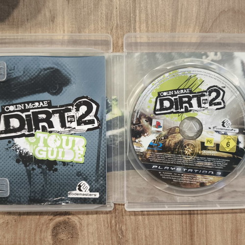 Colin McRae Dirt 2 PlayStation 3 game like new English version