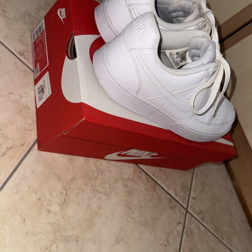 Nike Court Vision Low Next Nature sneakers, size 42, white