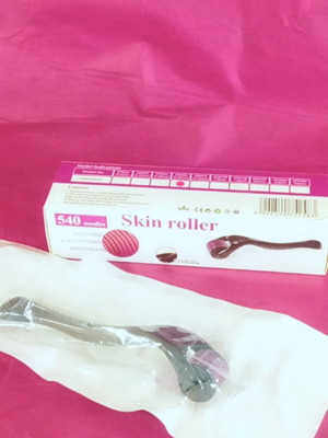Skin roller and Gua Sha stone set new for skincare