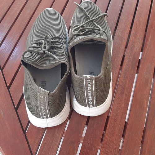 Casual shoes size 42 used, green