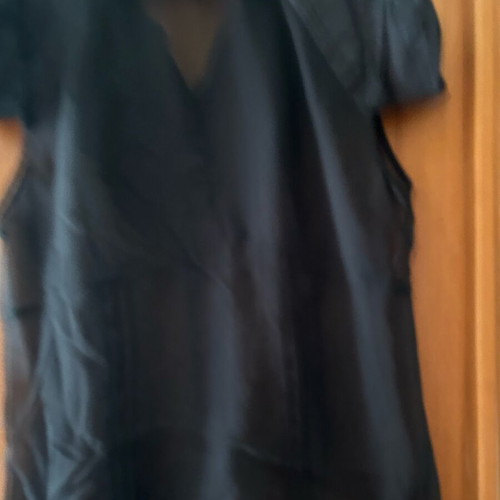Karen Millen silk blouse black like new, size M