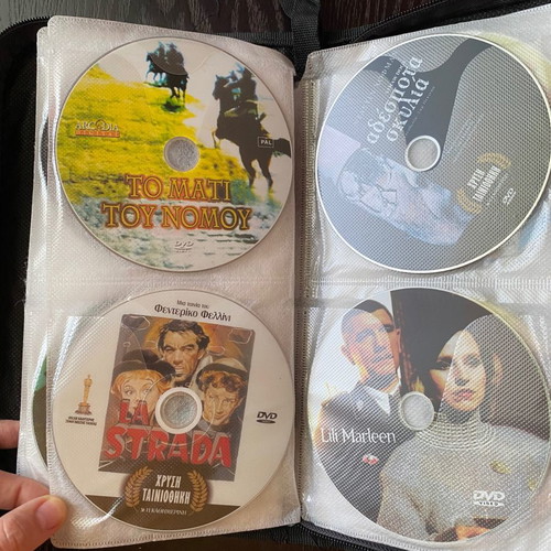 DVD movies pack of 38 in album