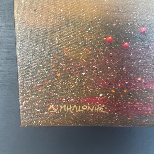 Milionis oil painting like new 40x40