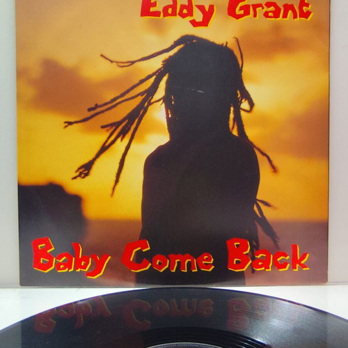 Eddy Grant Baby Come Back 12" vinyl maxi-single near mint, reggae