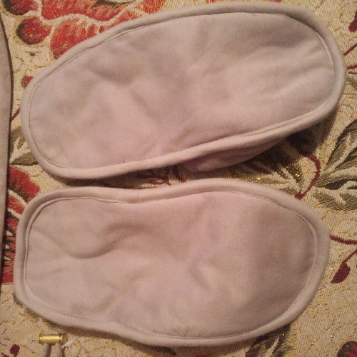 Branded velvet slippers new, gray, size 38