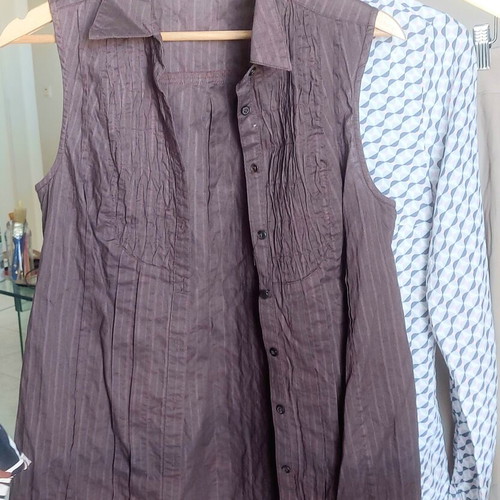 Modern cotton clothing bundle small, like new, beige and brown