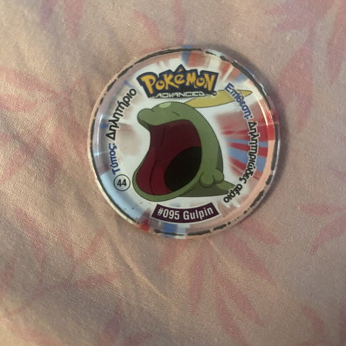 Pokemon Advanced metal tags set of 4 used, vintage collectibles