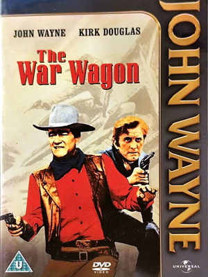 DVD The War Wagon μεταχειρισμένο, ταινία δράσης με John Wayne και Kirk Douglas