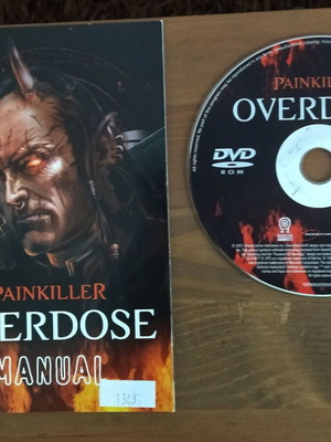 Painkiller Overdose PC used, manual only without cover