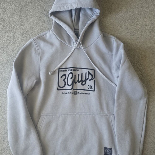 3Guys Hoodie like new, gray, Greek made