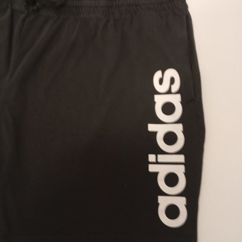 Two black sports shorts, 4XL, one Adidas